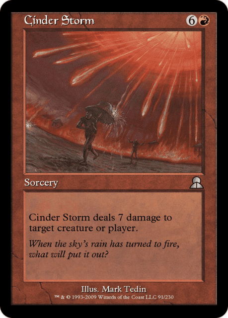 Cinder Storm (91) — Masters Edition III