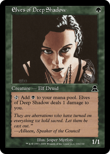 Elves of Deep Shadow (116) — Masters Edition III