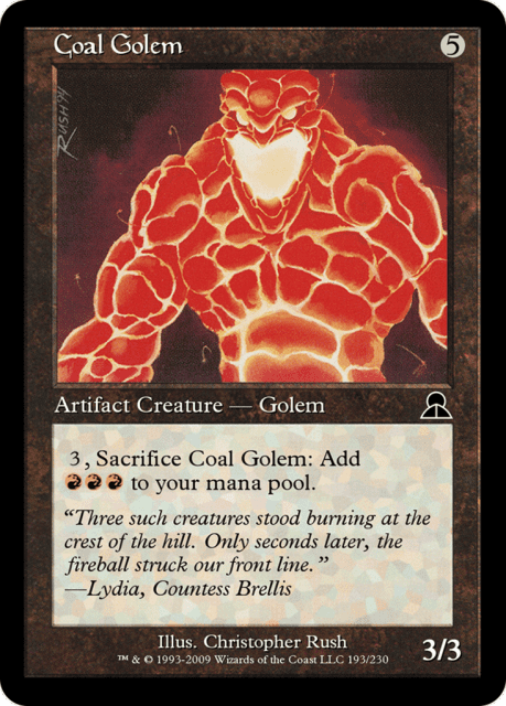 Coal Golem (193) — Masters Edition III