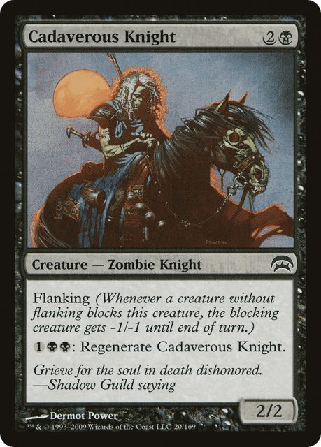 Cadaverous Knight (20) — Planechase