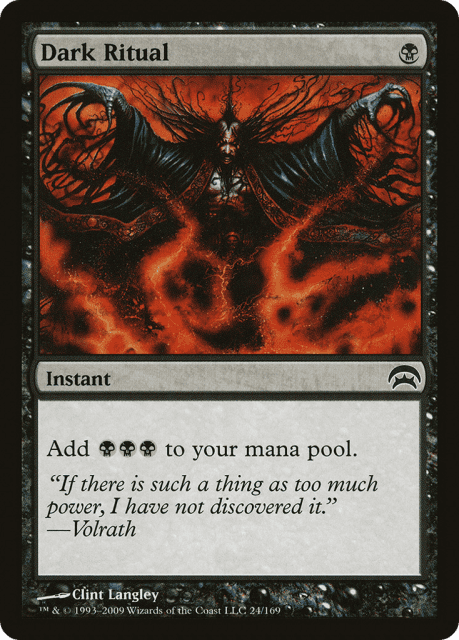 Dark Ritual (24) — Planechase