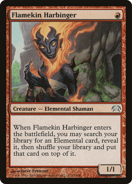 Flamekin Harbinger (53) — Planechase