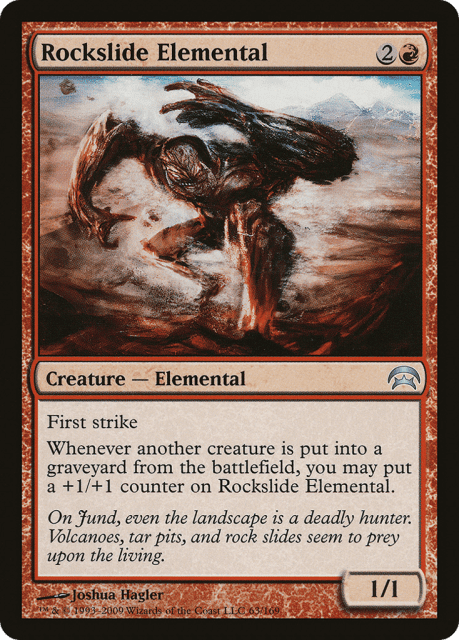 Rockslide Elemental (63) — Planechase