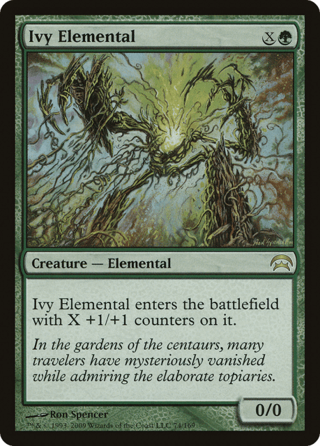 Ivy Elemental (74) — Planechase