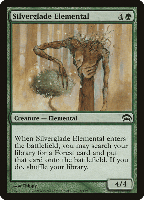 Silverglade Elemental (78) — Planechase