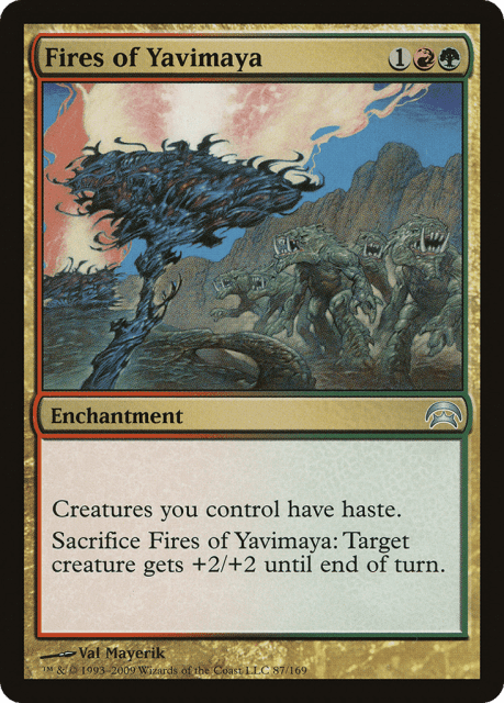 Fires of Yavimaya (87) — Planechase