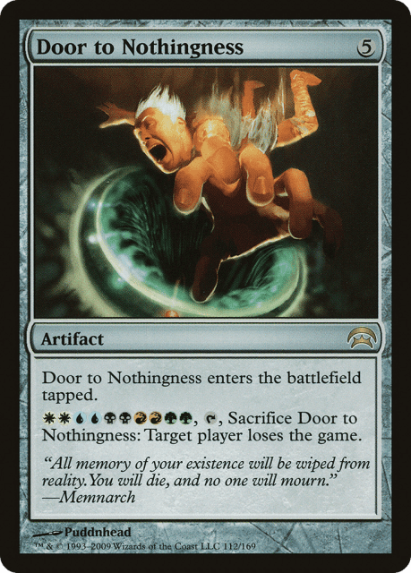 Door to Nothingness (112) — Planechase
