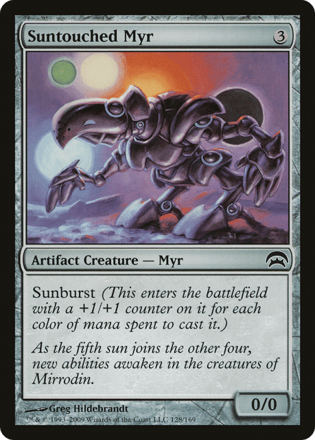 Suntouched Myr (128) — Planechase