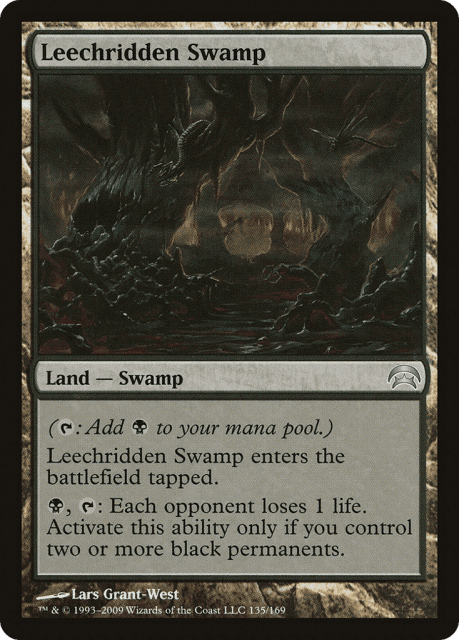 Leechridden Swamp (135) — Planechase