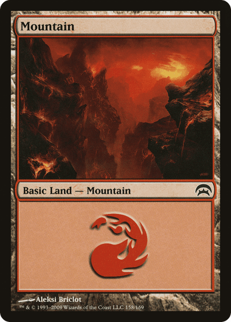 Mountain (158) — Planechase