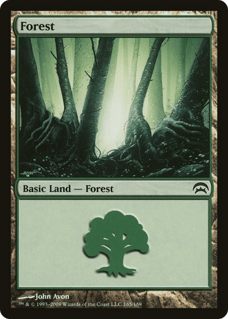 Forest (165) — Planechase