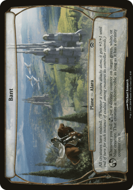 Bant (4) — Planechase Planes