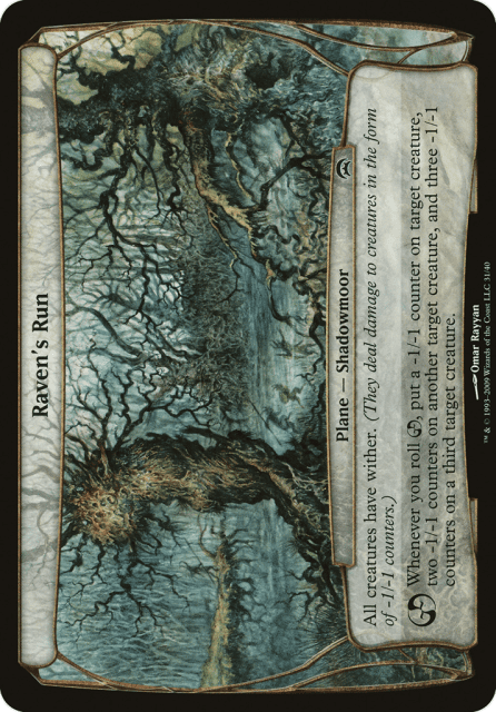 Raven's Run (31) — Planechase Planes