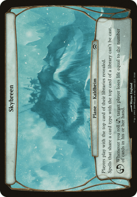 Skybreen (35) — Planechase Planes