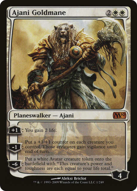 Ajani Goldmane (1) — Magic 2010