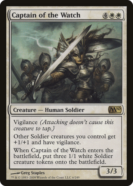 Captain of the Watch (6) — Magic 2010