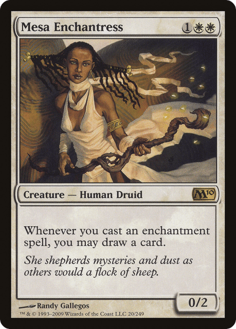 Mesa Enchantress (20) — Magic 2010