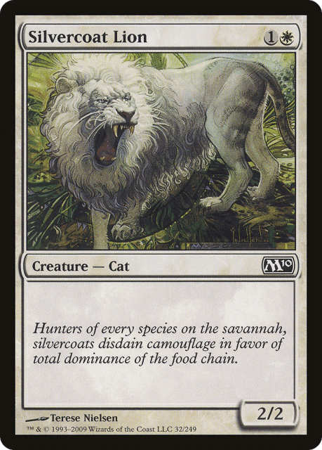 Silvercoat Lion (32) — Magic 2010