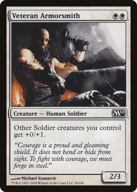 Veteran Armorsmith (38) — Magic 2010