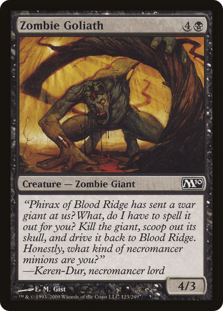 Zombie Goliath (123) — Magic 2010