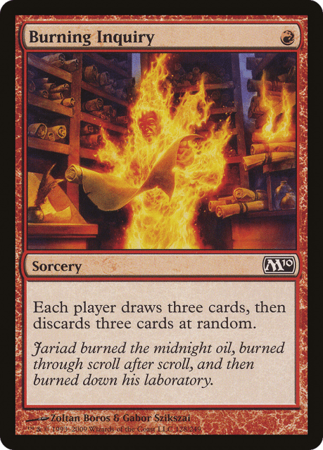 Burning Inquiry (128) — Magic 2010