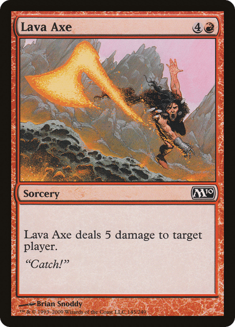 Lava Axe (145) — Magic 2010
