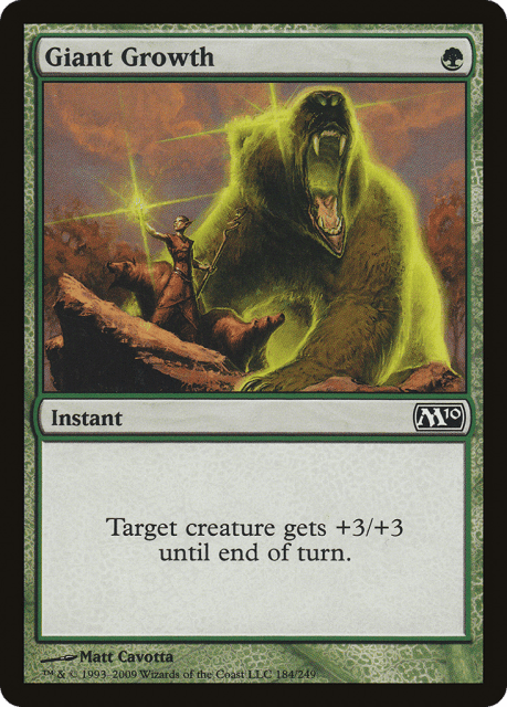 Giant Growth (184) — Magic 2010