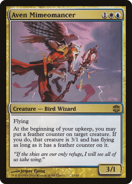 Aven Mimeomancer (2) — Alara Reborn