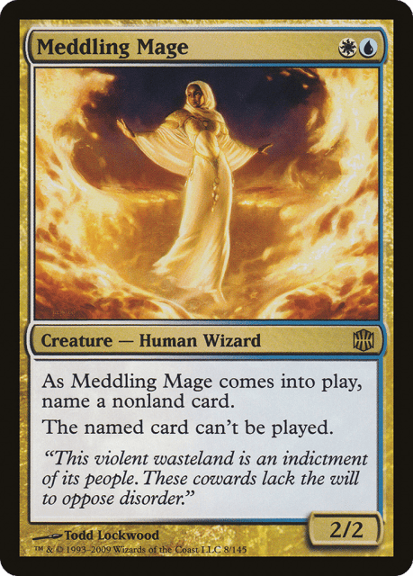 Meddling Mage (8) — Alara Reborn