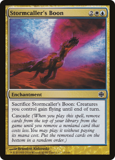 Stormcaller's Boon (13) — Alara Reborn