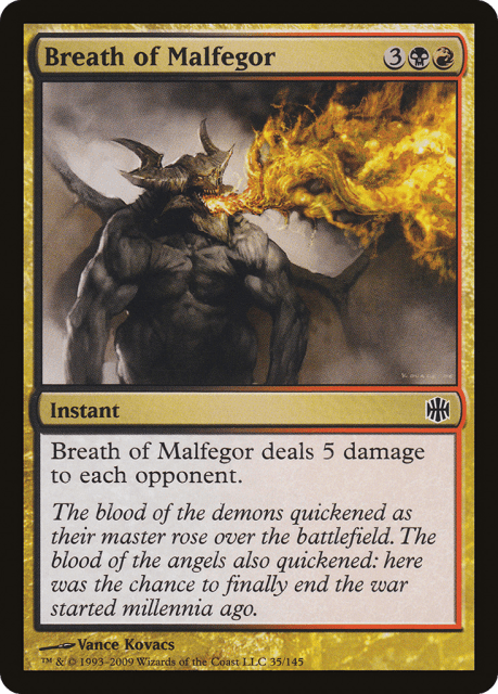 Breath of Malfegor (35) — Alara Reborn