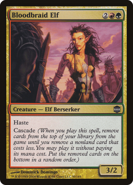 Bloodbraid Elf (50) — Alara Reborn