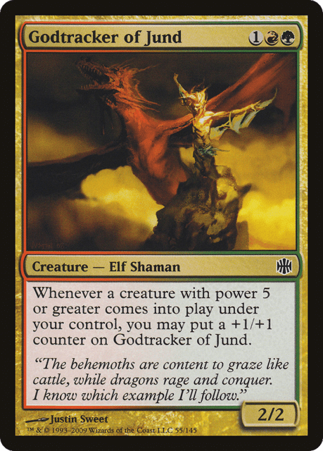 Godtracker of Jund (55) — Alara Reborn