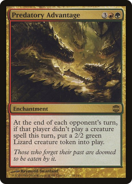 Predatory Advantage (58) — Alara Reborn