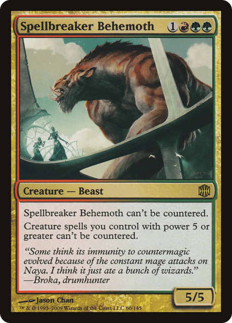 Spellbreaker Behemoth (60) — Alara Reborn