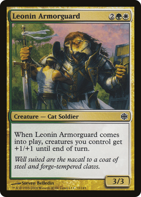 Leonin Armorguard (72) — Alara Reborn