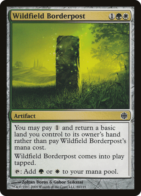 Wildfield Borderpost (80) — Alara Reborn