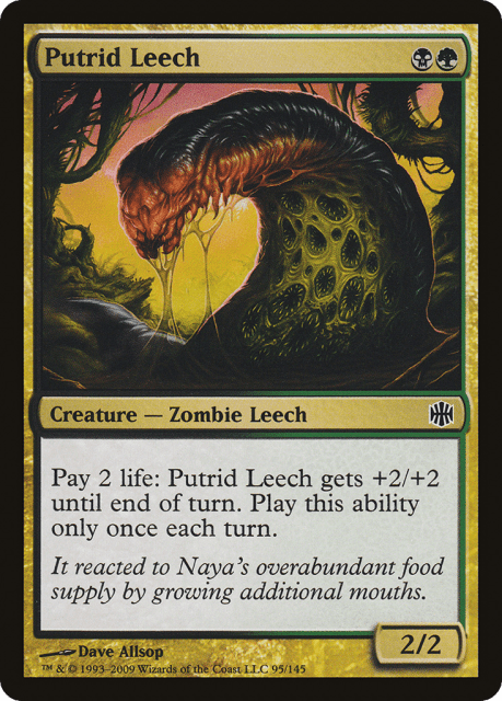Putrid Leech (95) — Alara Reborn