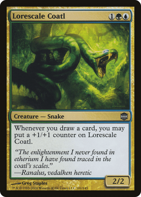 Lorescale Coatl (101) — Alara Reborn