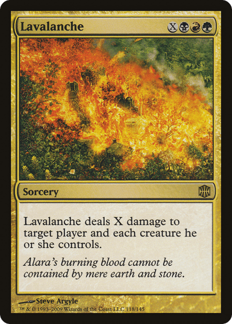 Lavalanche (118) — Alara Reborn