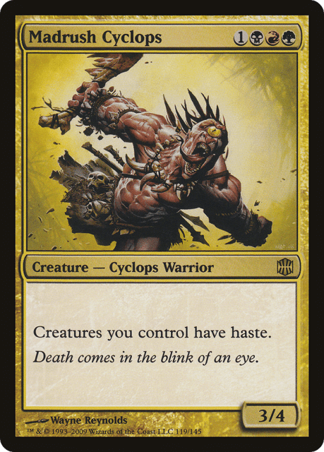 Madrush Cyclops (119) — Alara Reborn