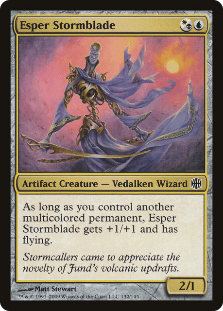Esper Stormblade (132) — Alara Reborn