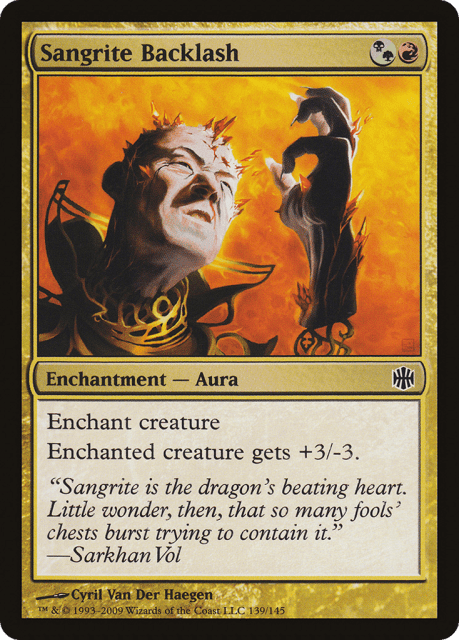 Sangrite Backlash (139) — Alara Reborn