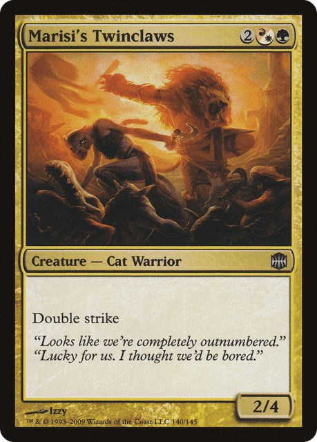 Marisi's Twinclaws (140) — Alara Reborn