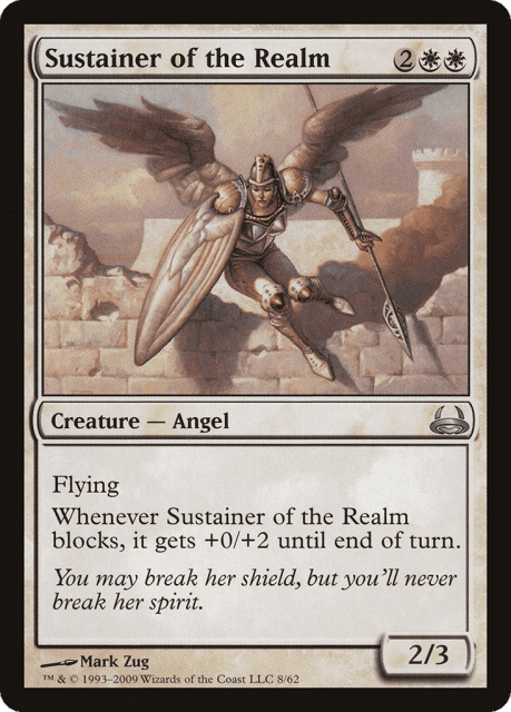 Sustainer of the Realm (8) — Duel Decks: Divine vs. Demonic