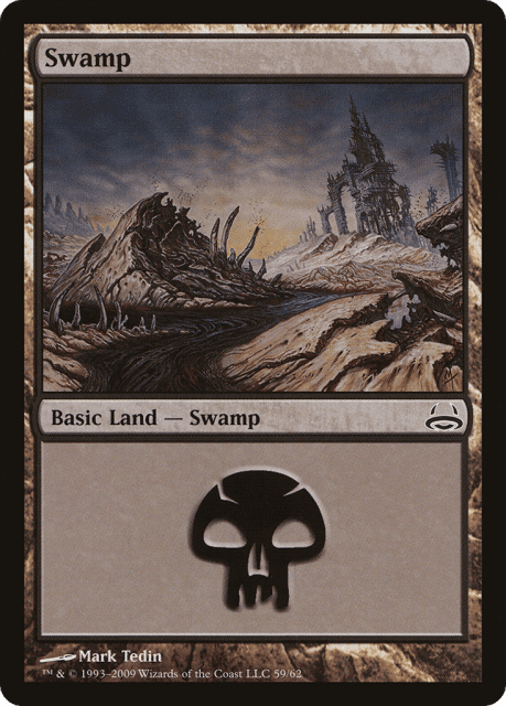 Swamp (59) — Duel Decks: Divine vs. Demonic