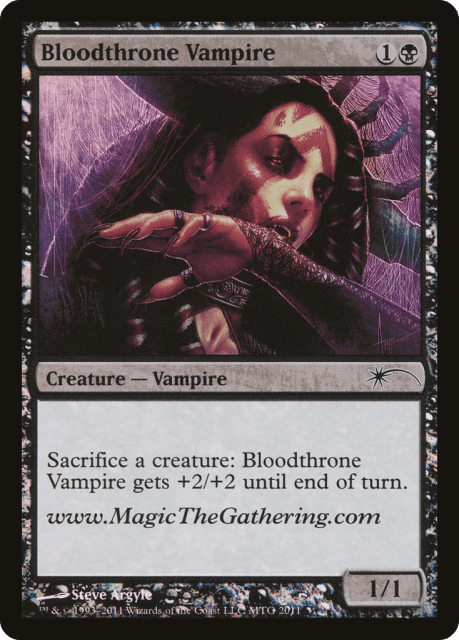 Bloodthrone Vampire (3) — URL/Convention Promos