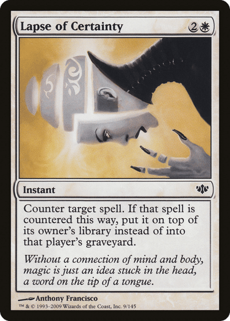 Lapse of Certainty (9) — Conflux