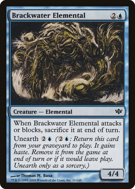 Brackwater Elemental (21) — Conflux
