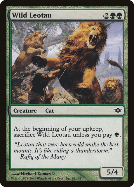 Wild Leotau (97) — Conflux